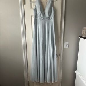 Jenny Yoo Ryan Dress Light Blue